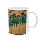 Ogata Kōrin 'Irises at Yatsuhashi' Mug