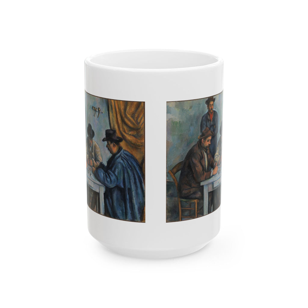 The Card Players Mug