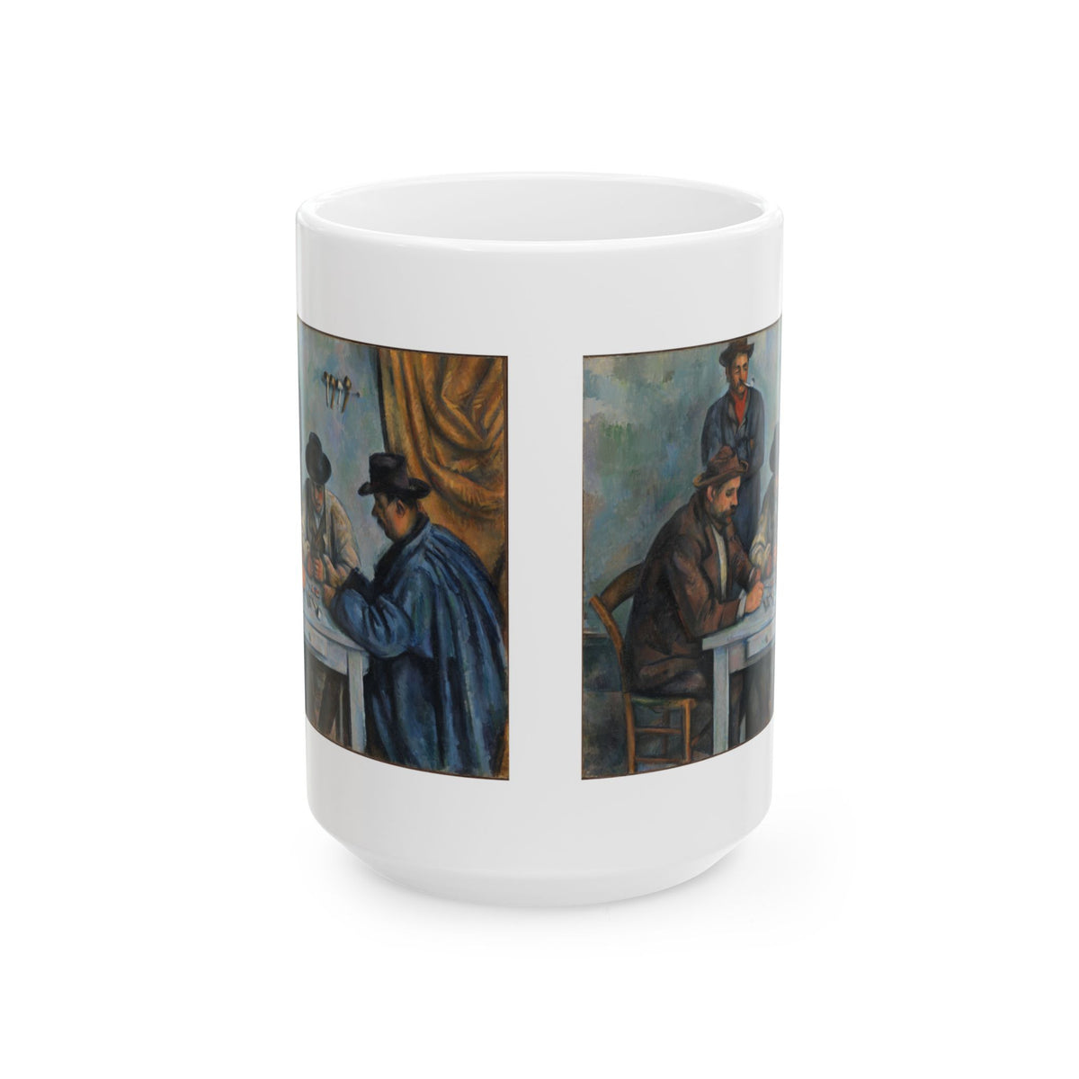 The Card Players Mug