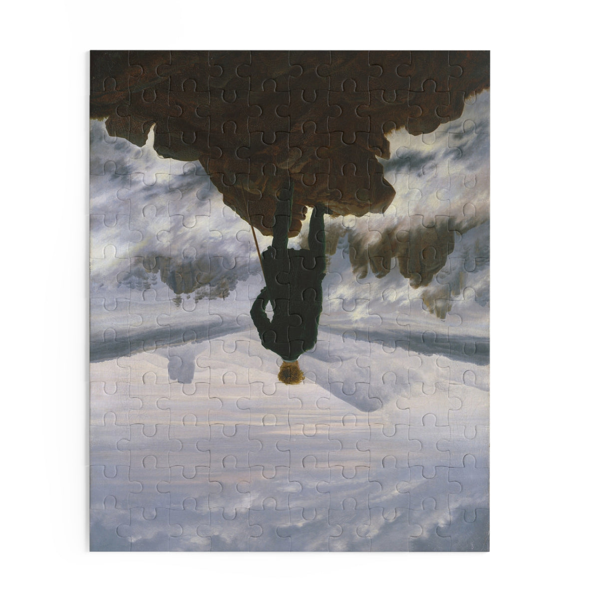 Caspar David Friedrich 'Wanderer above the Sea of Fog' Jigsaw Puzzle