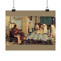 John William Waterhouse 'The Favourites of the Emperor Honorius' Poster