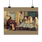John William Waterhouse 'The Favourites of the Emperor Honorius' Poster