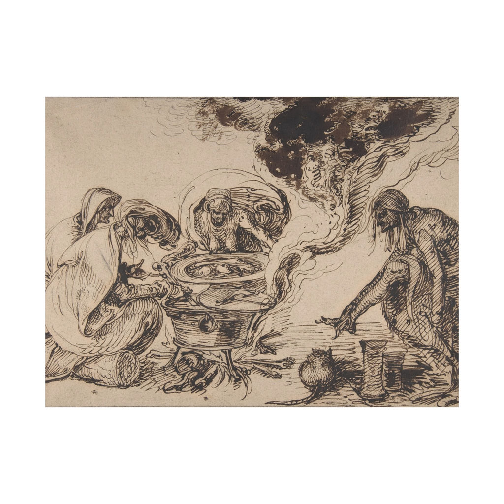 Jacques de Gheyn II 'Witches' Sabbath' Poster