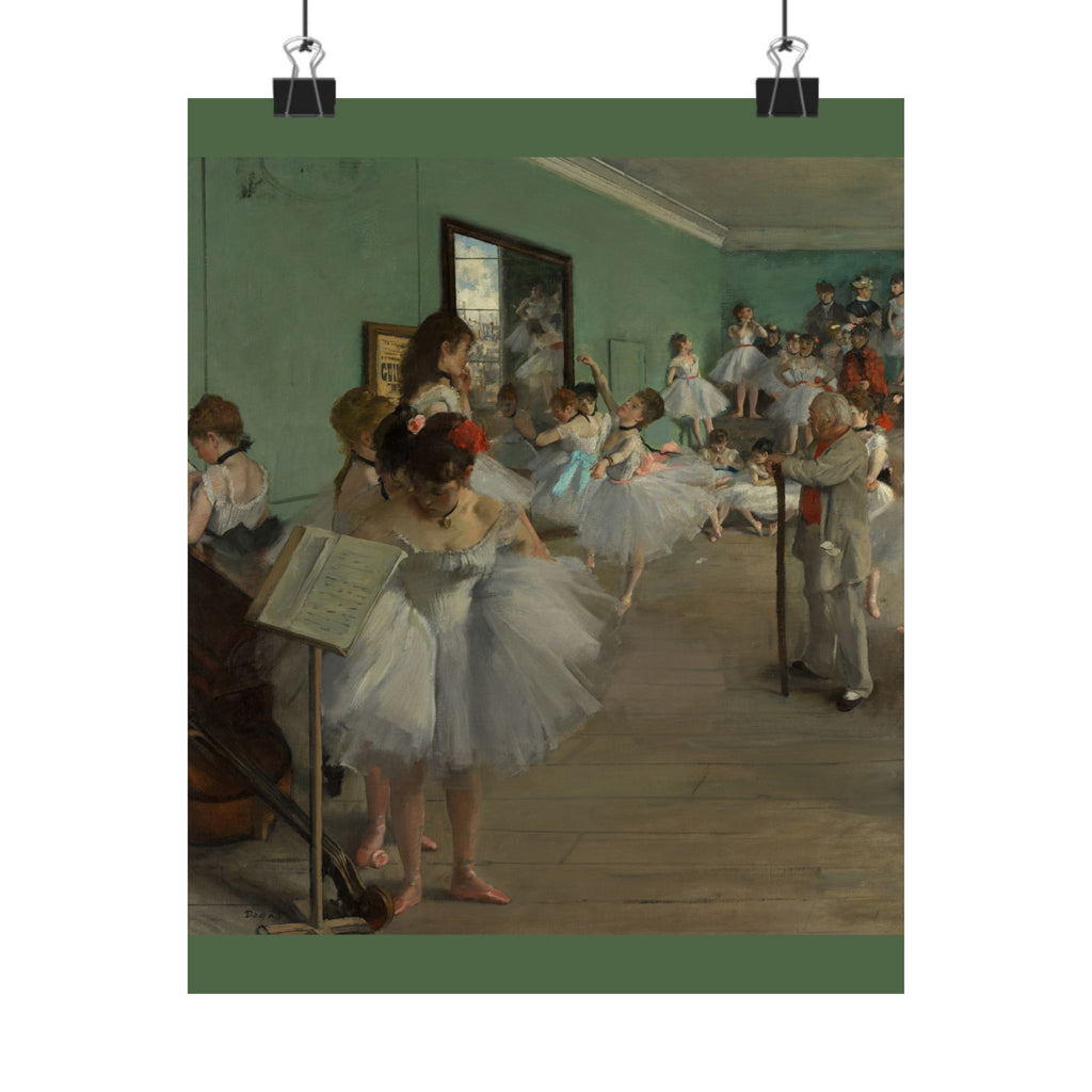 Edgar Degas 'The Dance Class' Poster