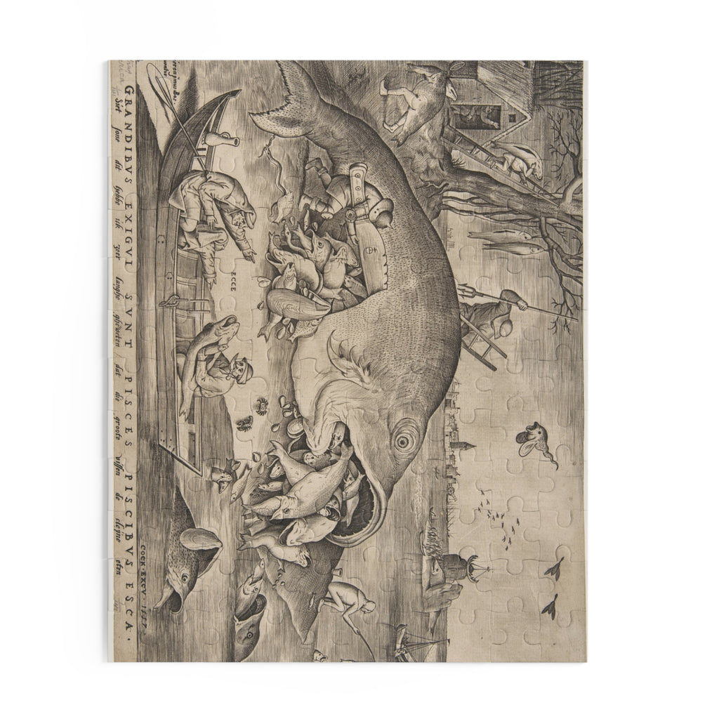 Pieter van der Heyden 'Big Fish Eat Little Fish' Jigsaw Puzzle
