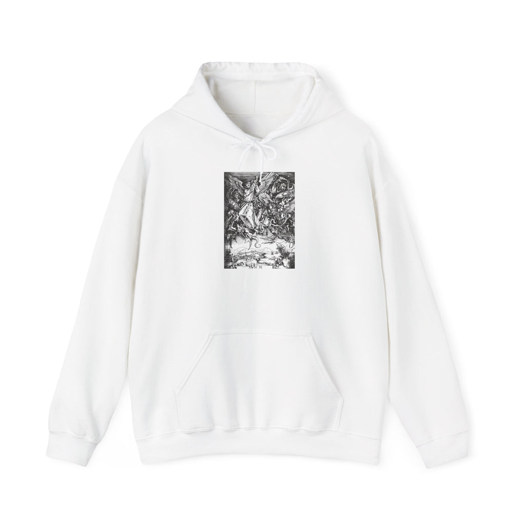 Saint Michael Fighting the Dragon Hoodie