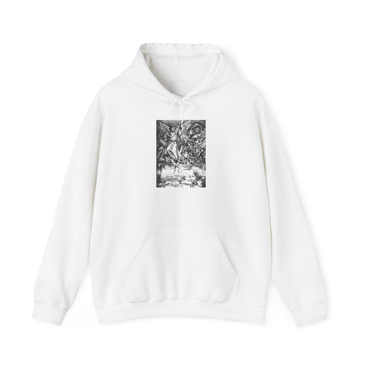 Saint Michael Fighting the Dragon Hoodie