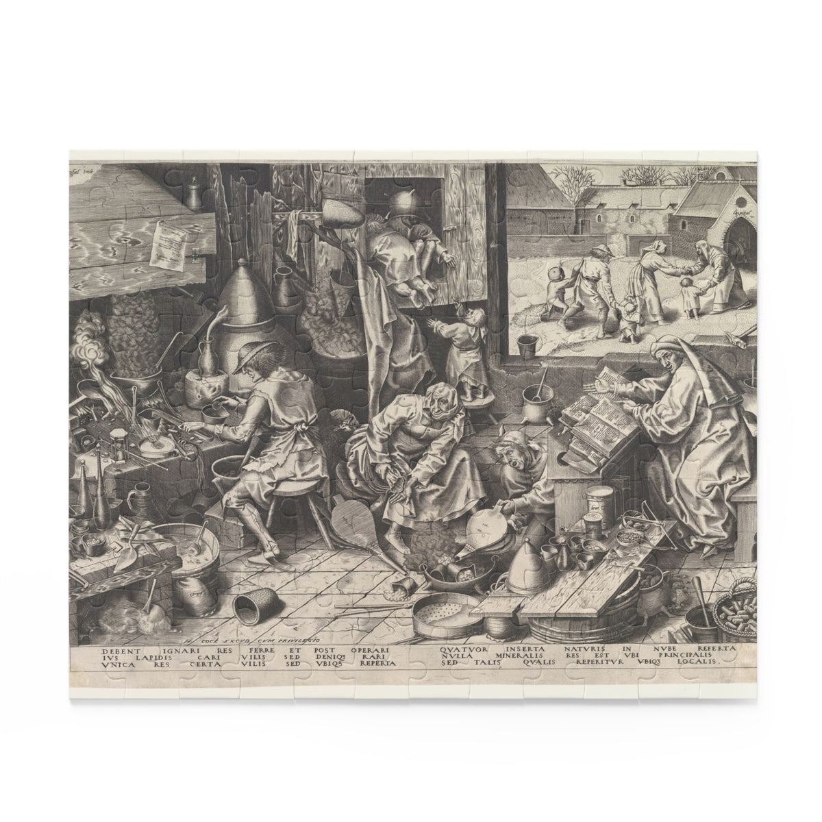 Pieter Bruegel the Elder 'The Alchemist' Jigsaw Puzzle