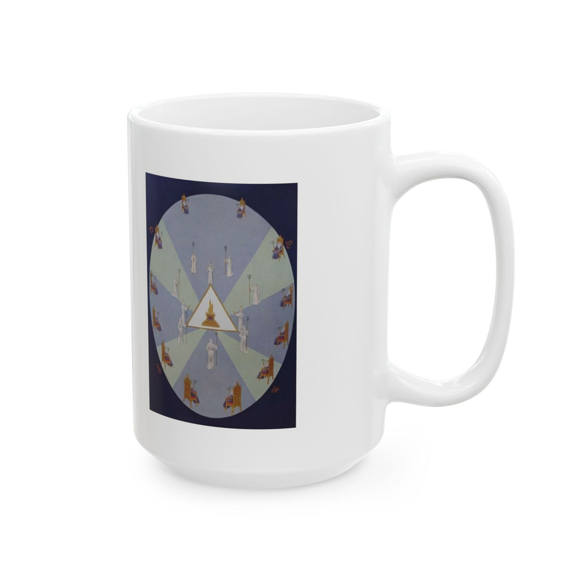 The Zodiacal Egg Mug