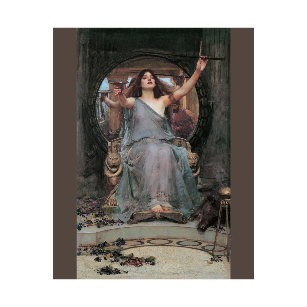 John William Waterhouse 'Circe Offering the Cup to Ulysses' Poster