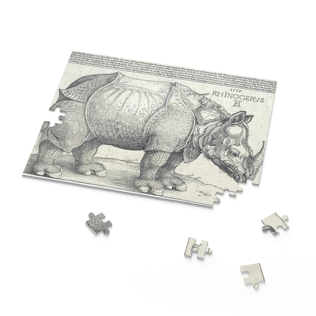 Albrecht Dürer 'The Rhinoceros' Jigsaw Puzzle