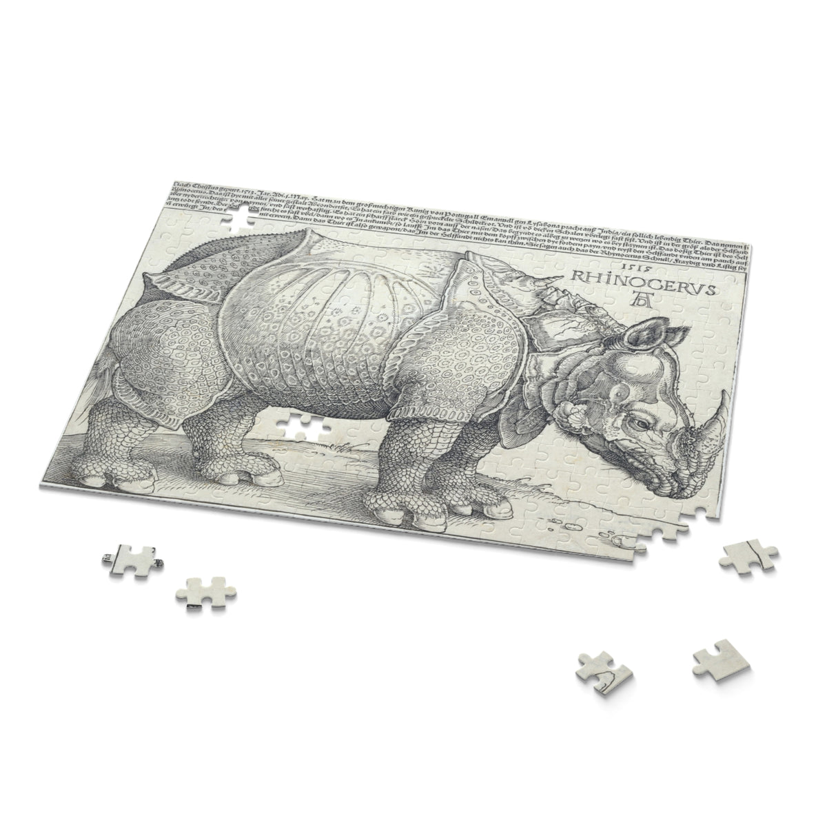 Albrecht Dürer 'The Rhinoceros' Jigsaw Puzzle
