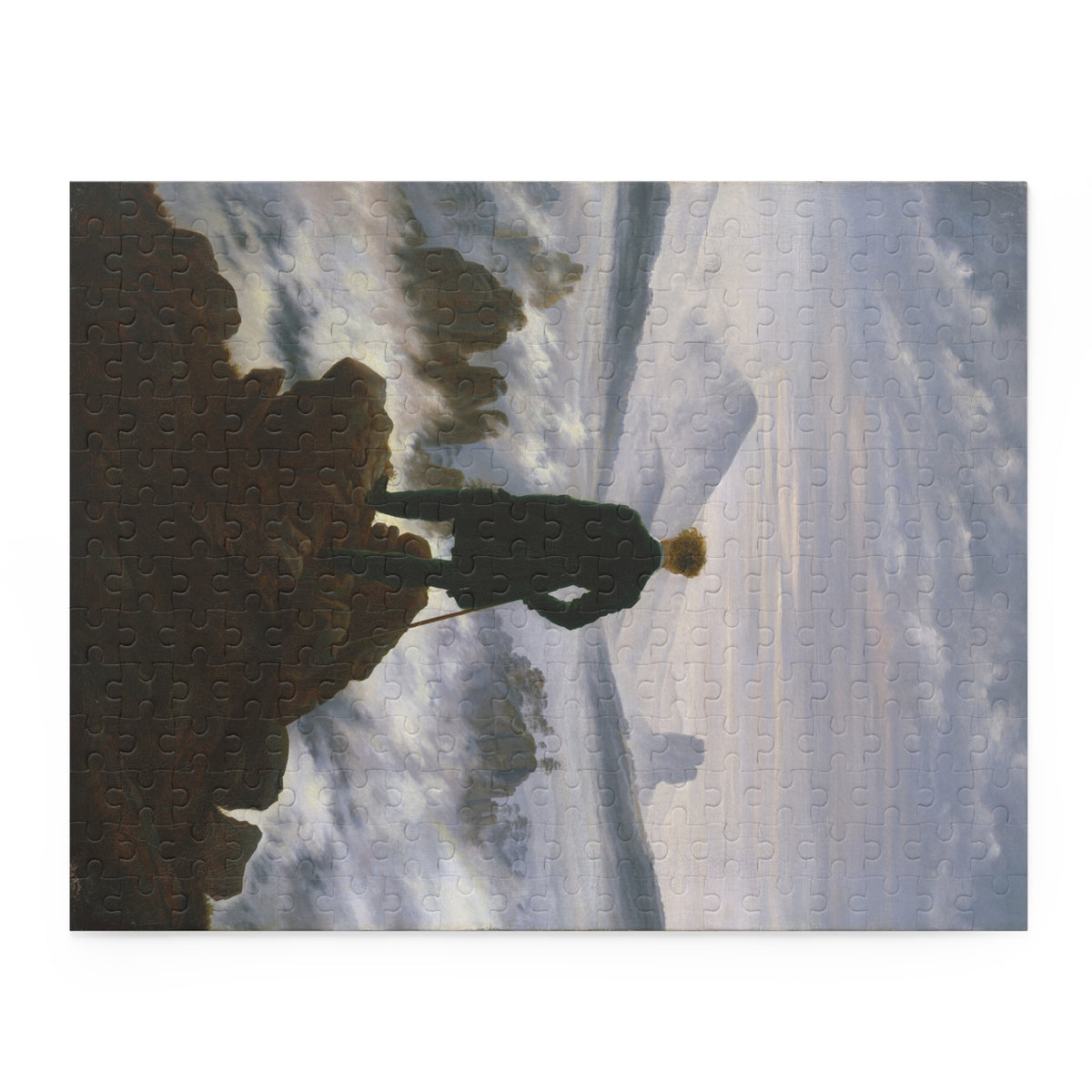 Caspar David Friedrich 'Wanderer above the Sea of Fog' Jigsaw Puzzle
