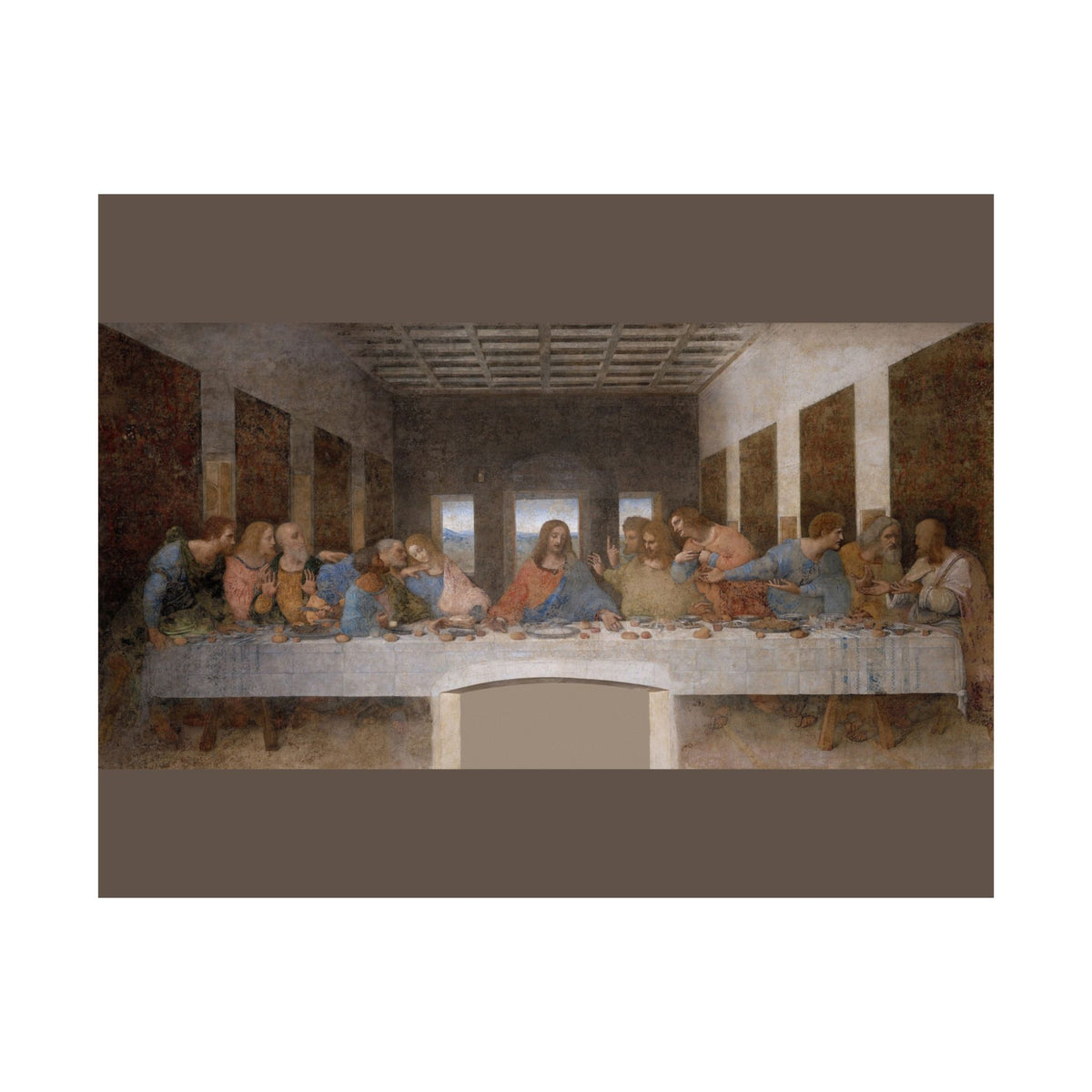 Leonardo da Vinci 'The Last Supper' Poster
