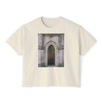 The Door Boxy Tee in Ivory