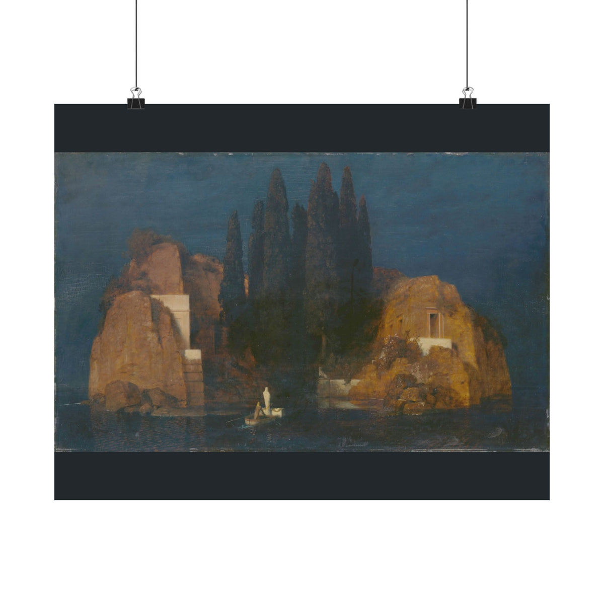Arnold Böcklin 'Island of the Dead' Poster