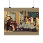 John William Waterhouse 'The Favourites of the Emperor Honorius' Poster