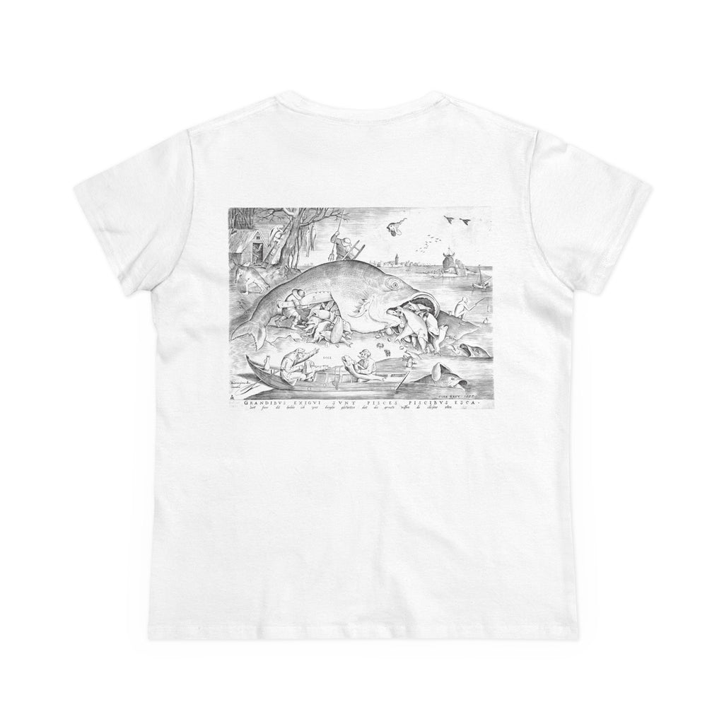 Big Fish Eat Little Fish Tee
