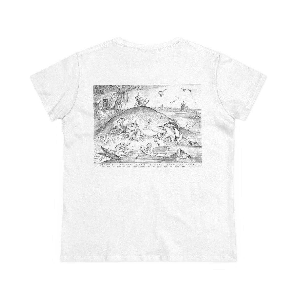 Big Fish Eat Little Fish Tee