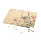 Kitagawa Utamaro 'Red Dragonfly and Locust' Jigsaw Puzzle