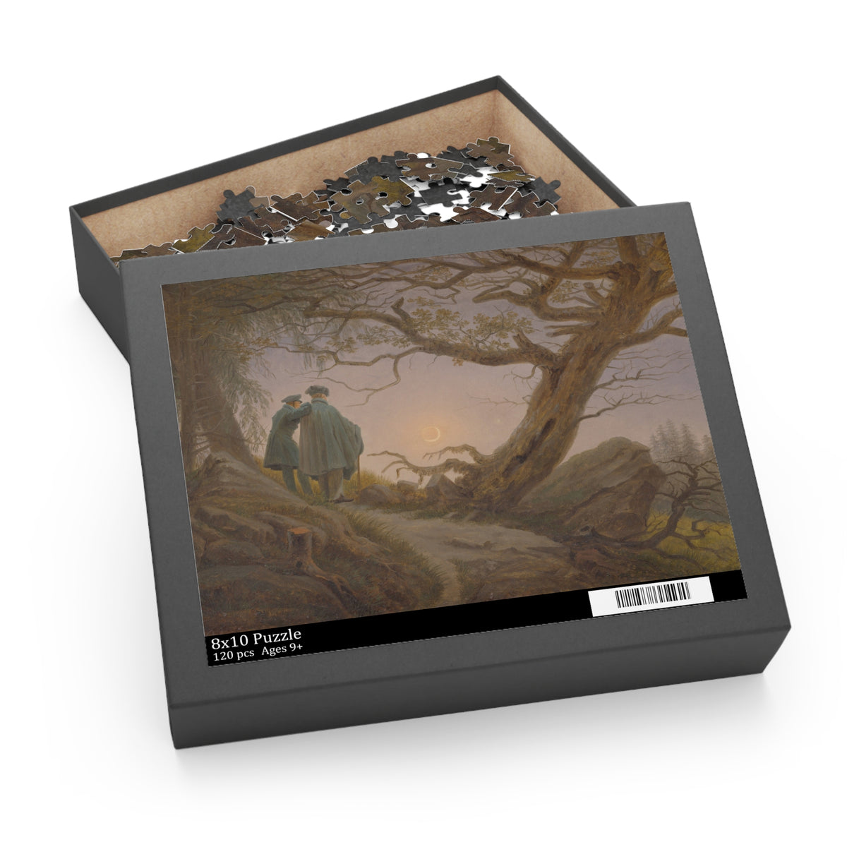 Caspar David Friedrich 'Two Men Contemplating the Moon' Jigsaw Puzzle