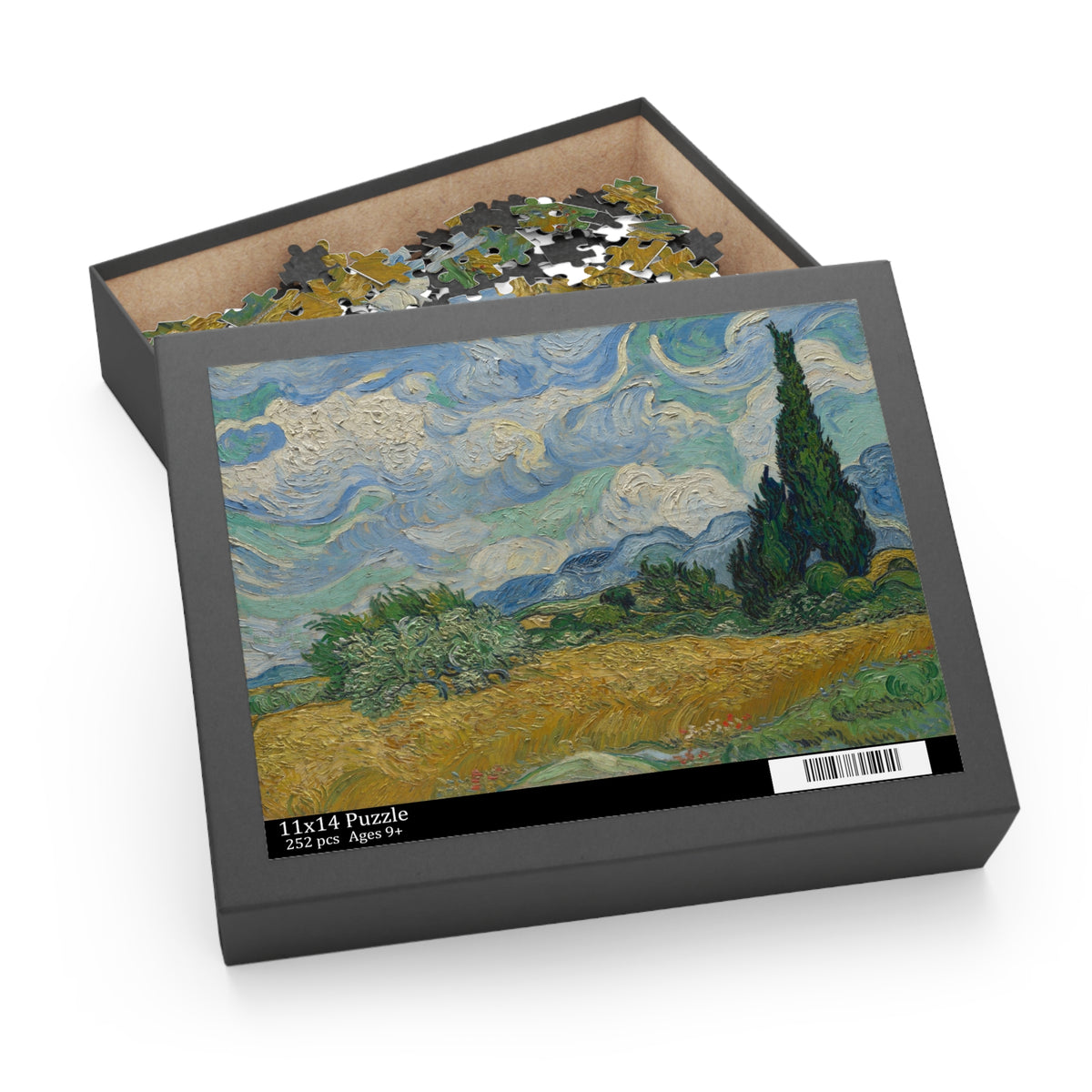 Vincent van Gogh 'Wheat Field with Cypresses' Jigsaw Puzzle