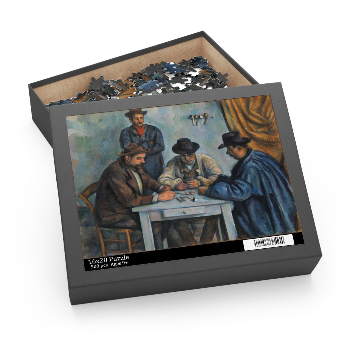 Paul Cézanne 'The Card Players' Jigsaw Puzzle