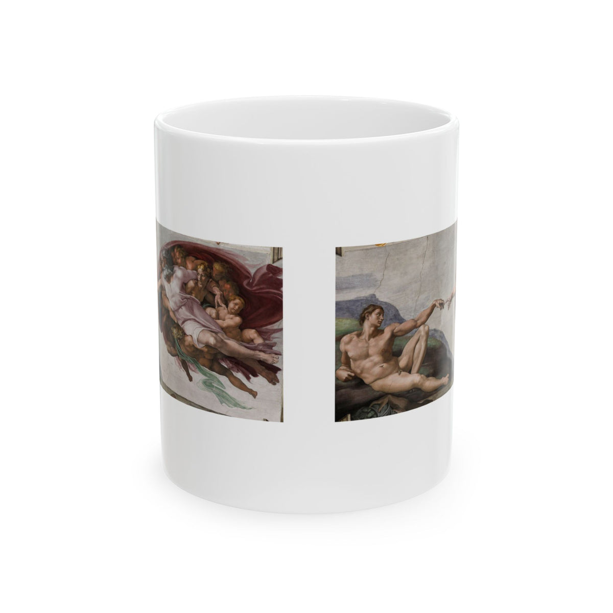 The Creation of Adam Mug