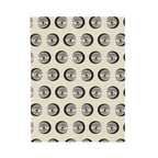 Tree of Life and Serpent Pattern Velveteen Plush Blanket