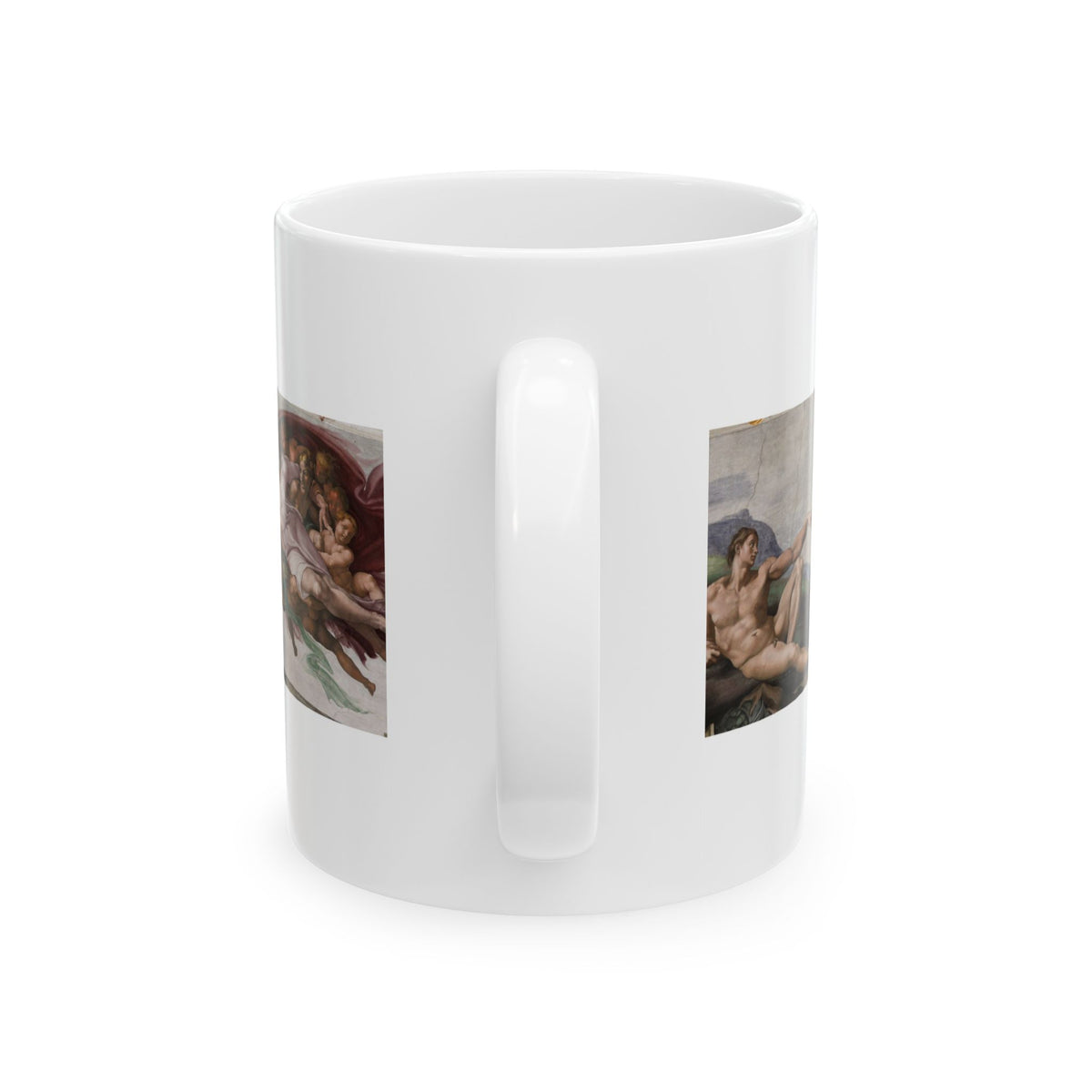 The Creation of Adam Mug