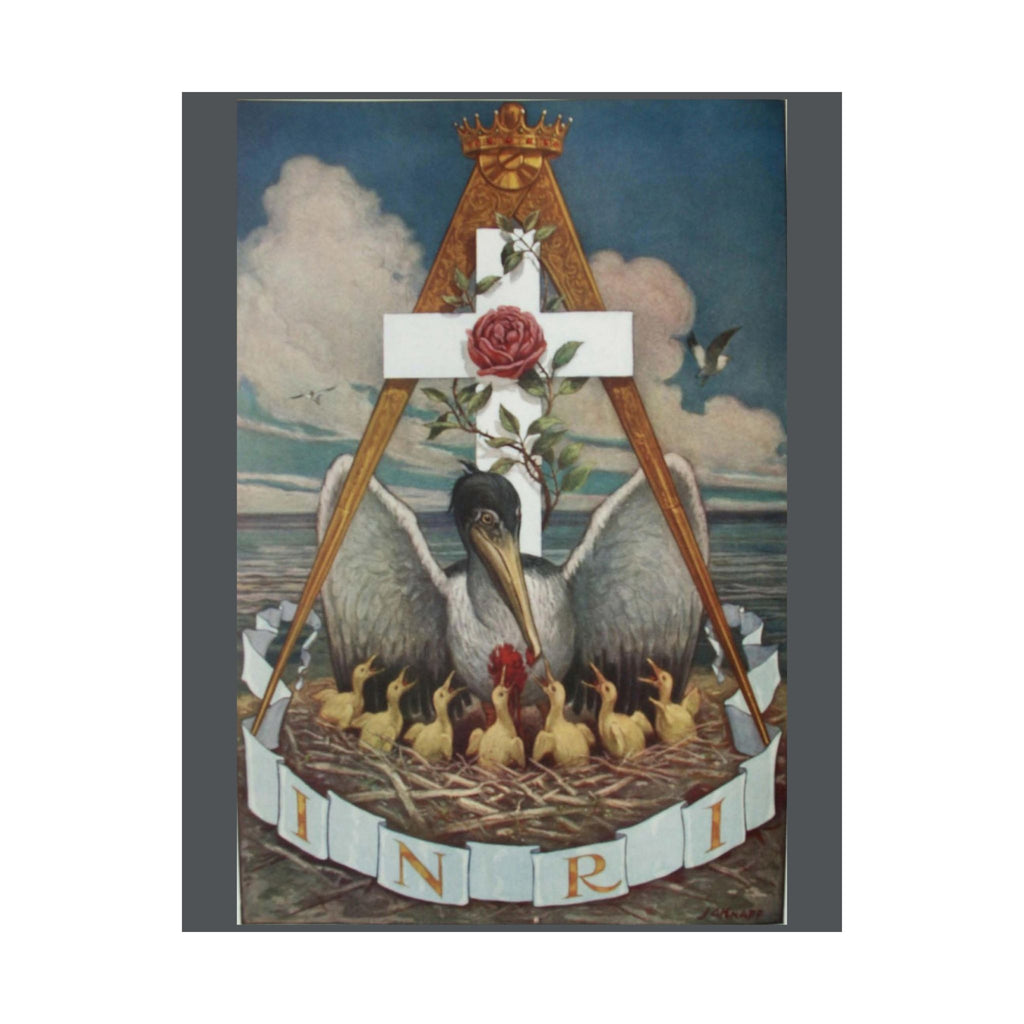 J. Augustus Knapp 'Jewel of the Rose Croix' Poster