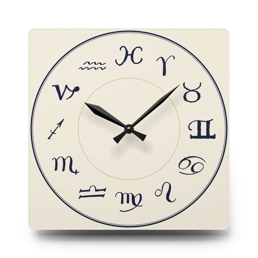Zodiac Signs Wall Clock