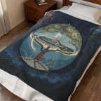 Yggdrasil Velveteen Plush Blanket