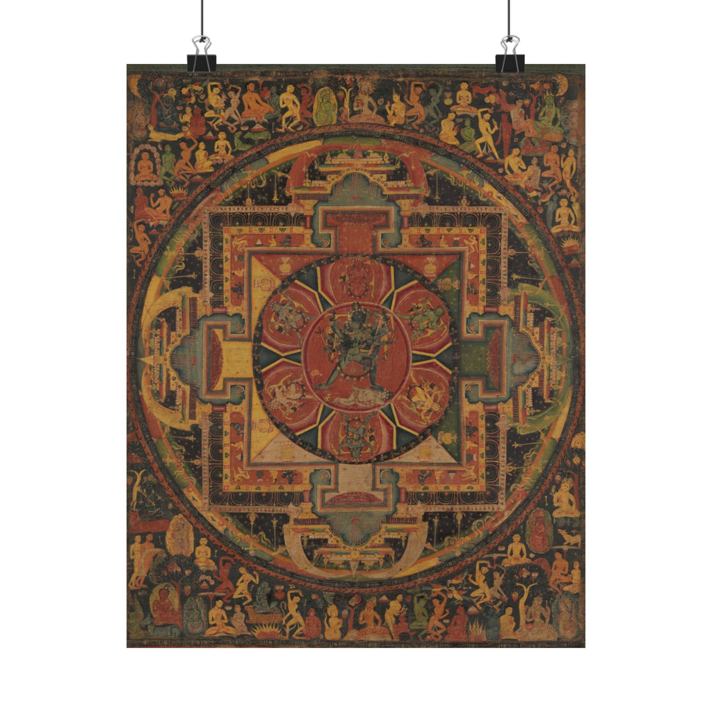 Chakrasamvara Mandala Poster