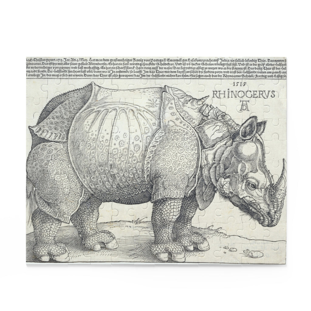 Albrecht Dürer 'The Rhinoceros' Jigsaw Puzzle