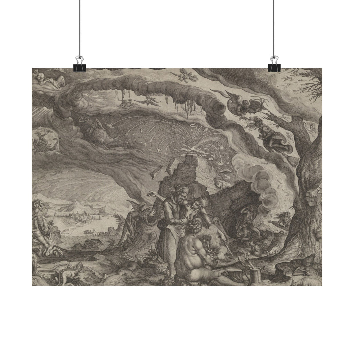 Andries Stock 'Witches Preparing for Sabbath' Poster