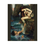 John William Waterhouse 'The Siren' Poster