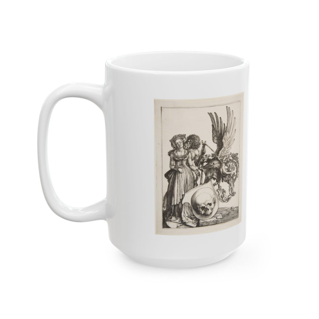Albrecht Dürer 'Coat of Arms with a Skull' Mug