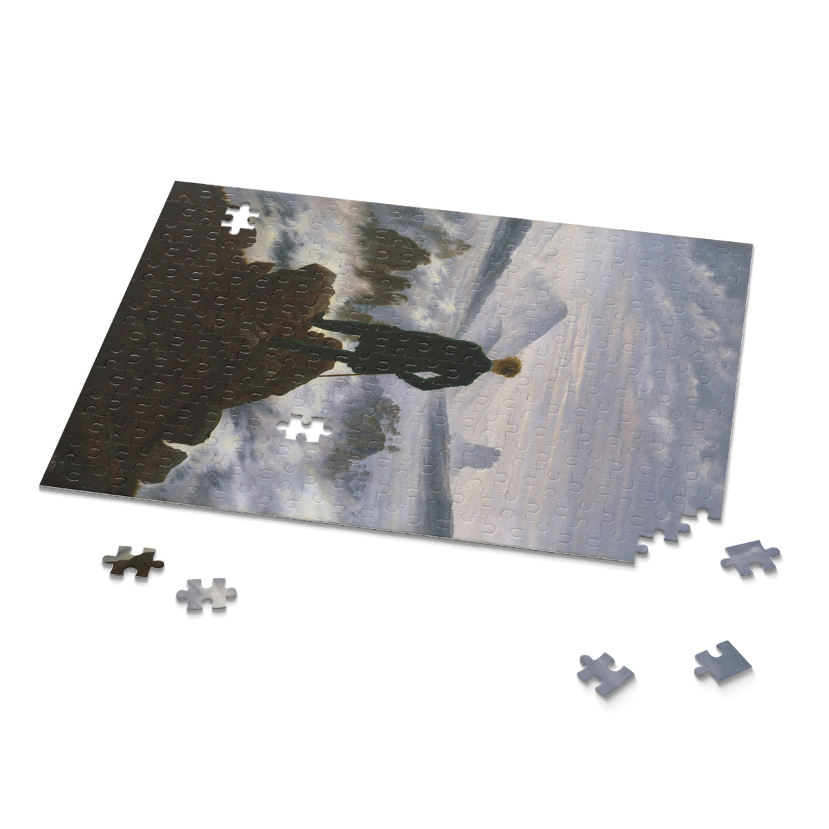 Caspar David Friedrich 'Wanderer above the Sea of Fog' Jigsaw Puzzle
