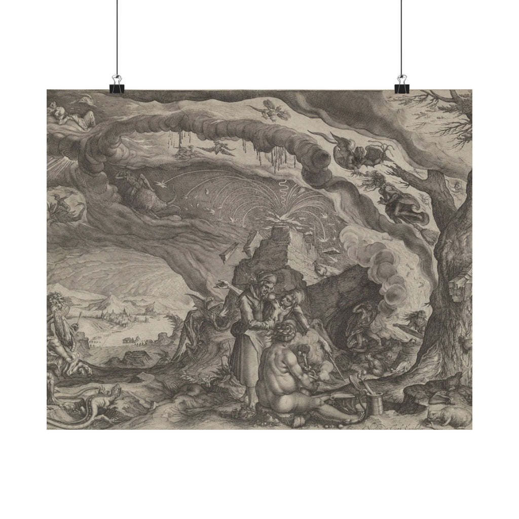 Andries Stock 'Witches Preparing for Sabbath' Poster
