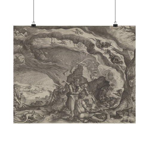 Andries Stock 'Witches Preparing for Sabbath' Poster