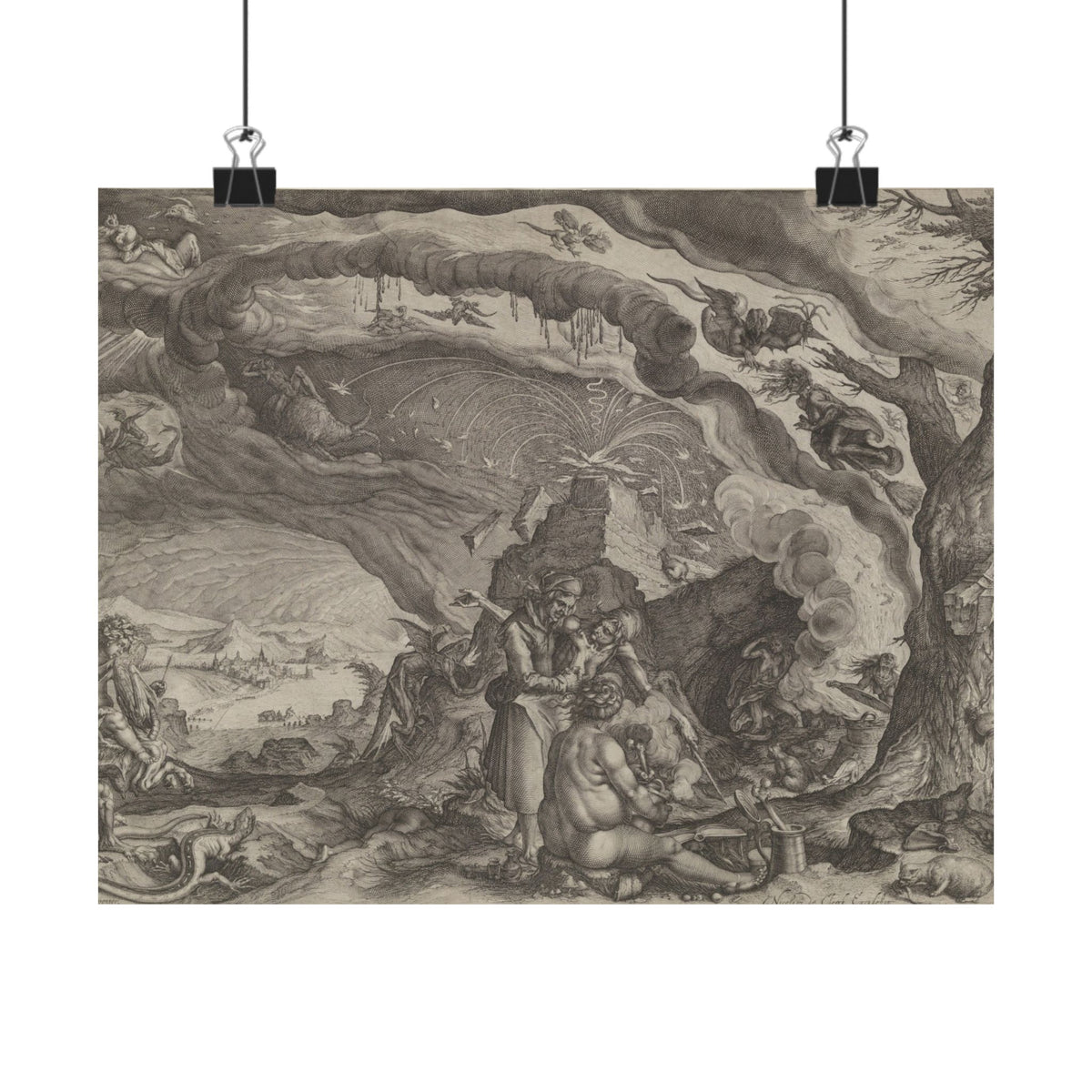 Andries Stock 'Witches Preparing for Sabbath' Poster