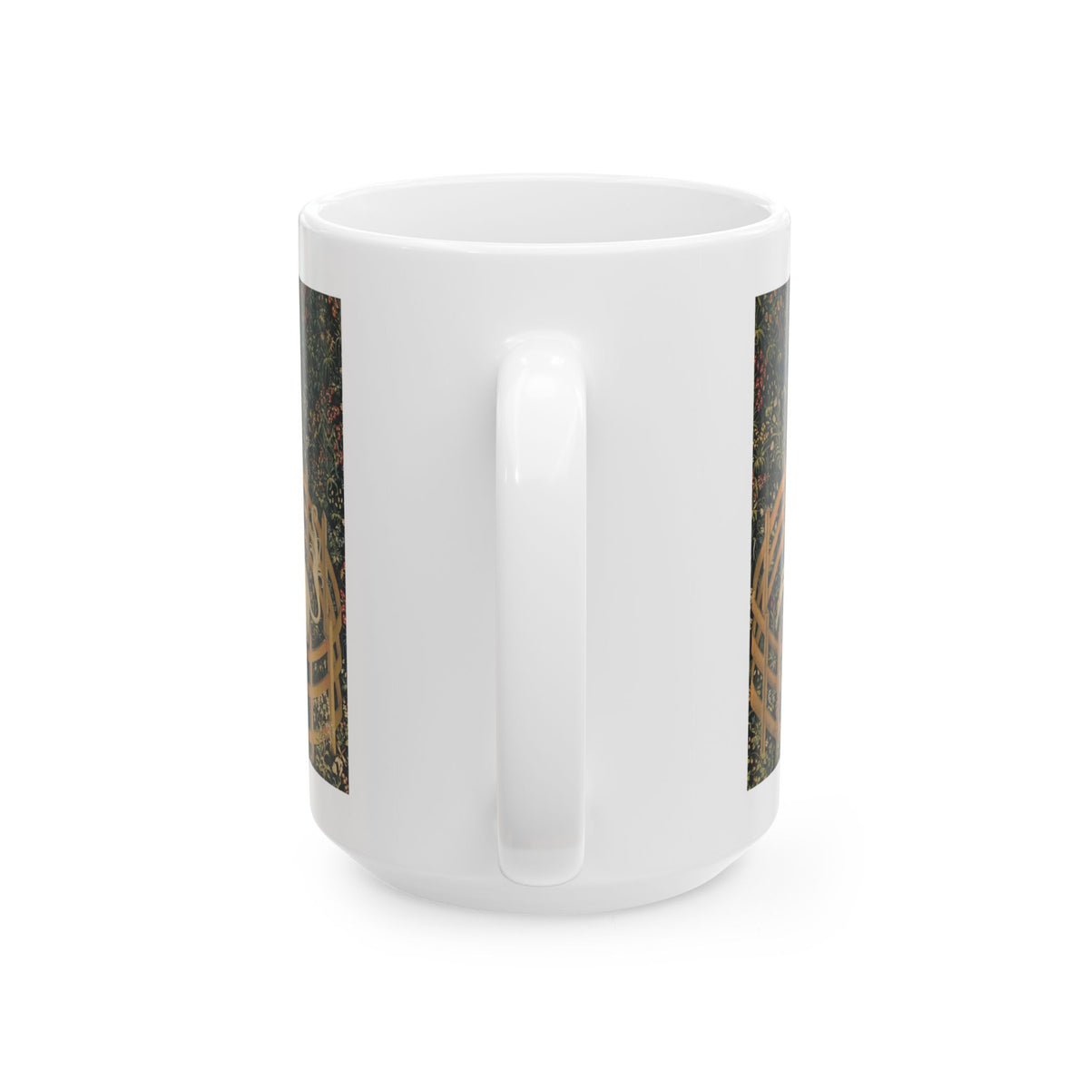 The Unicorn Rests in a Garden Mug