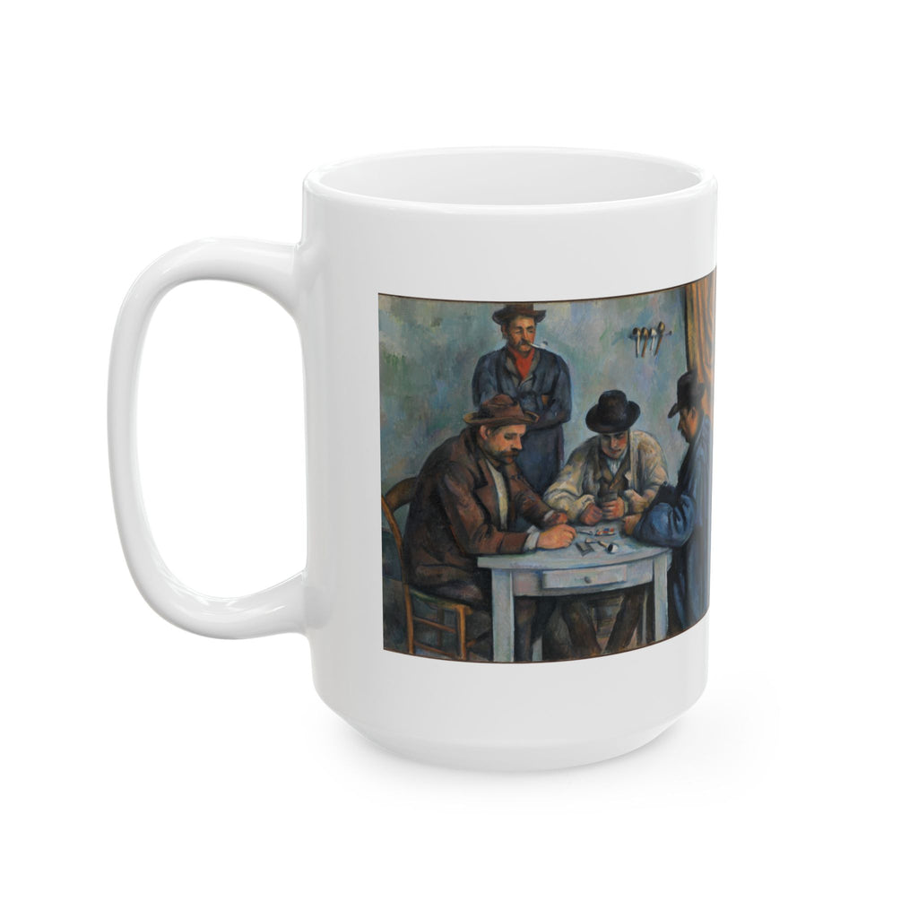The Card Players Mug