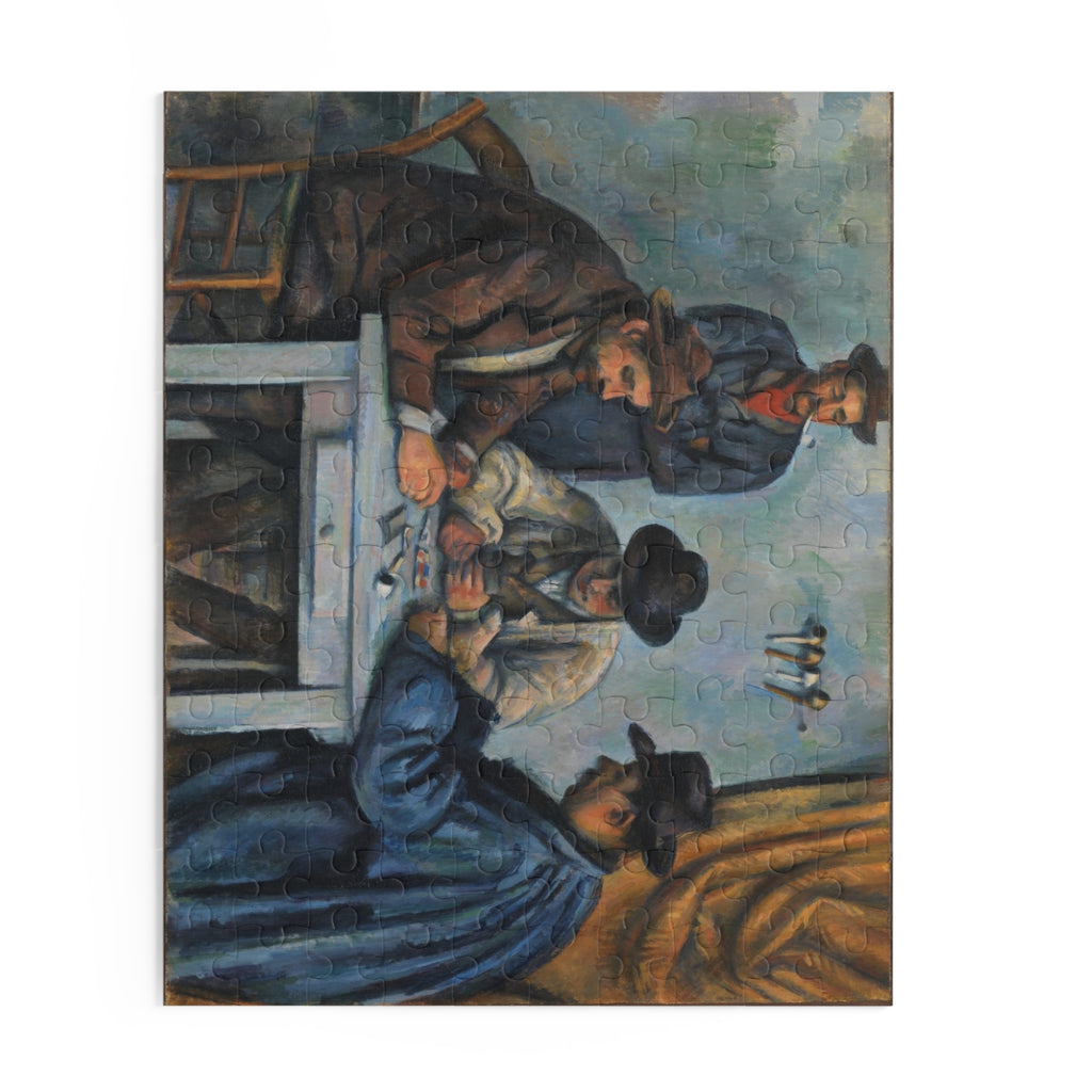 Paul Cézanne 'The Card Players' Jigsaw Puzzle