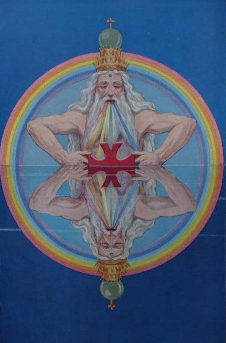 Microcosm and Macrocosm by J. Augustus Knapp (original artwork)