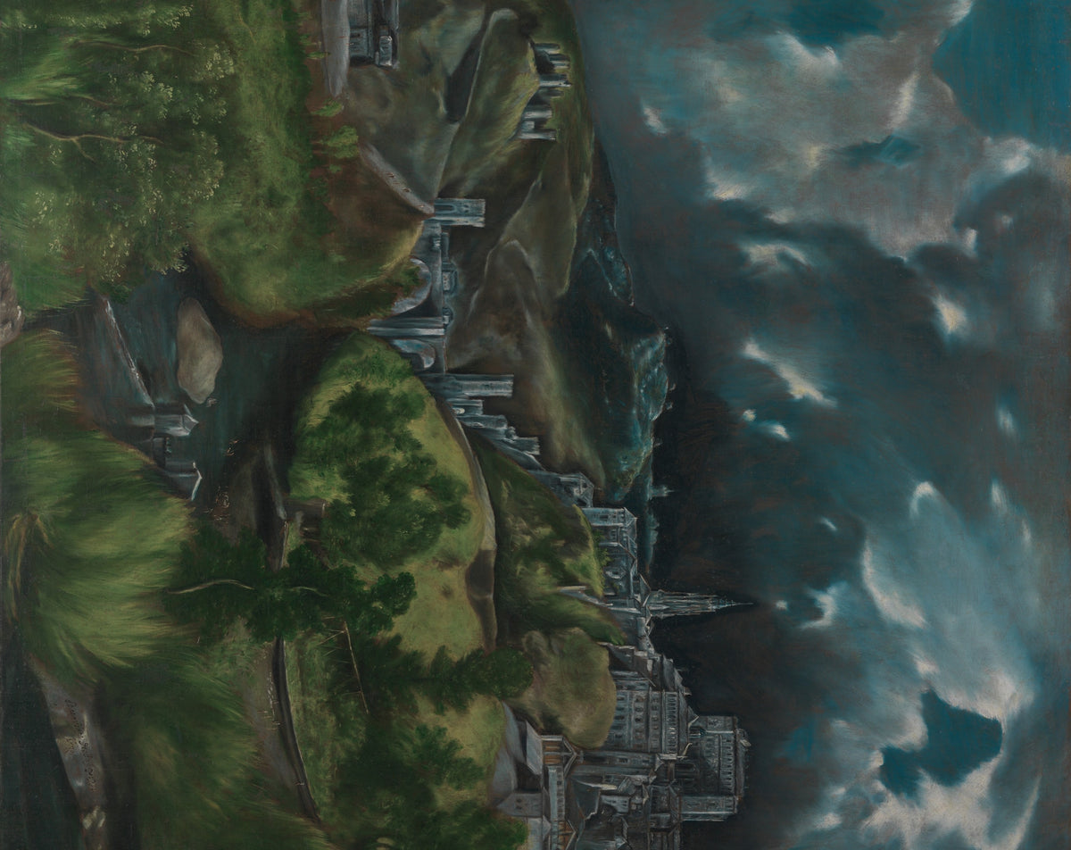 View of Toledo original artwork