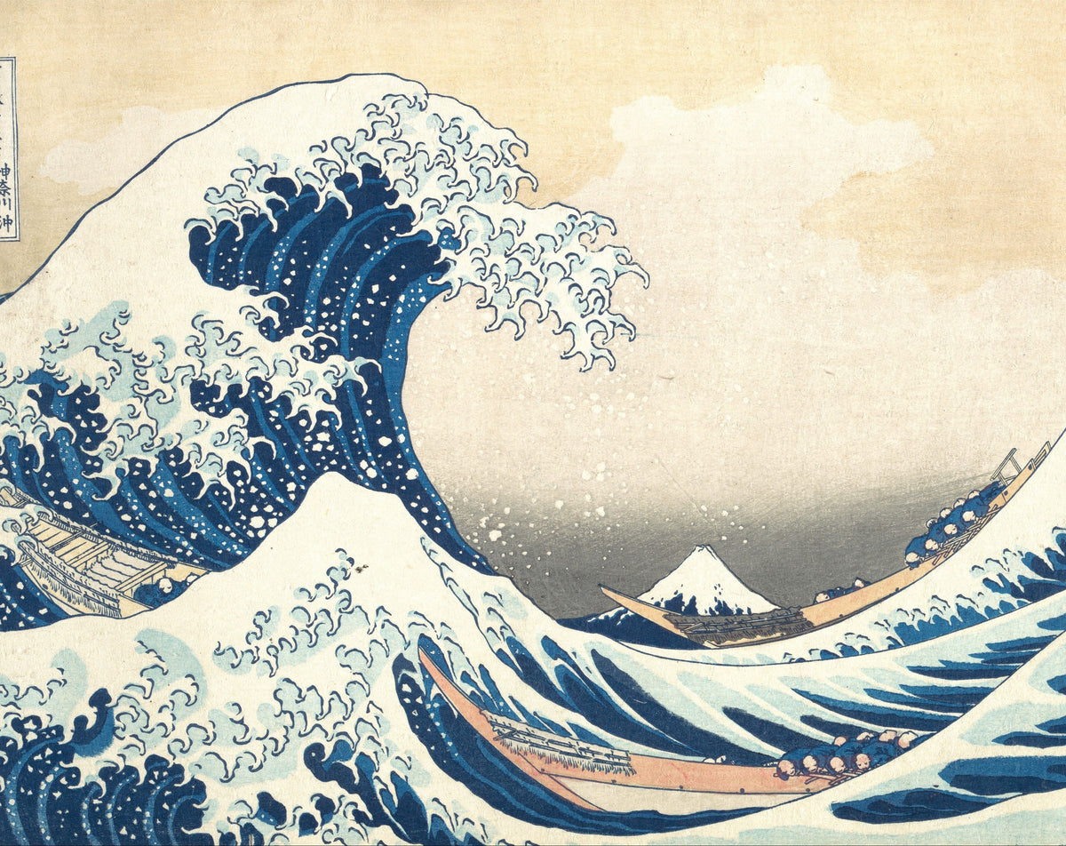 The Great Wave off Kanagawa original artwork