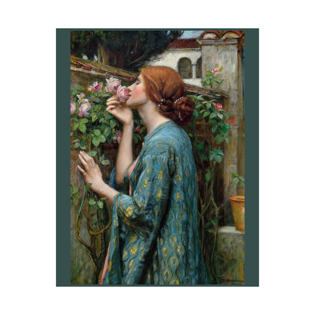 John William Waterhouse 'The Soul of the Rose' Poster