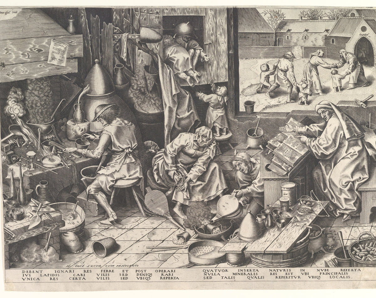 The Alchemist original artwork
